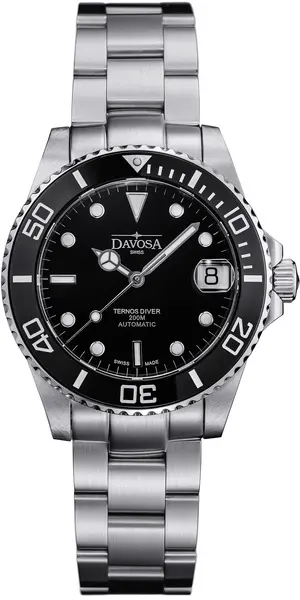 Image of Davosa Watch Ternos Diver Lady Black - Black DAV-163