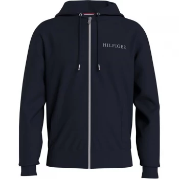 Image of Tommy Hilfiger Taped Full Zip Hoodie - Desert Sky DW5