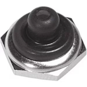 Image of APEM N35111015 Sealing cap Nickel-coated, Black