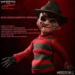 Image of Freddy Krueger Nightmare On Elm Street Living Dead Dolls Figure