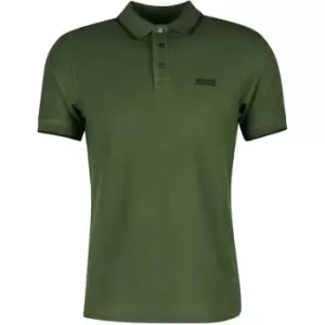 Image of Barbour International Kick Polo Shirt - Green