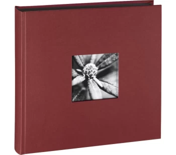 Image of HAMA 2565 Jumbo Fine Art Photo Album - 100 Pages, Bordeaux