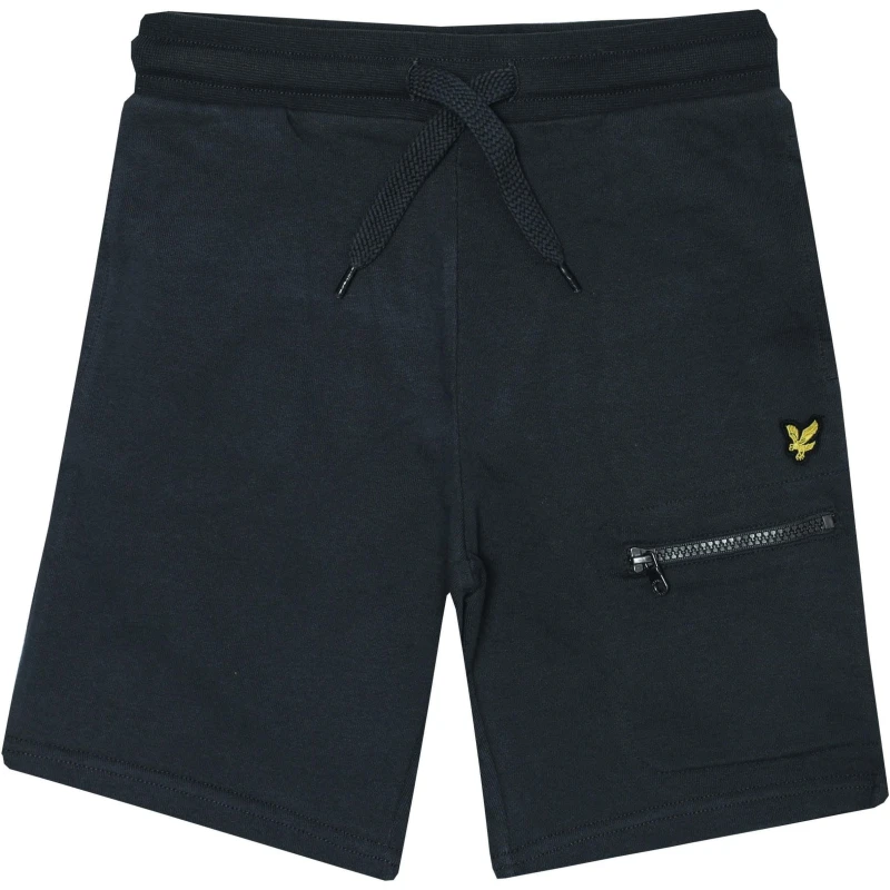 Image of Lyle and Scott Zip Pocket Shorts - Grey Grey 7 - 8 Years