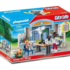 Image of Playmobil Vet Clinic Play Box Playset