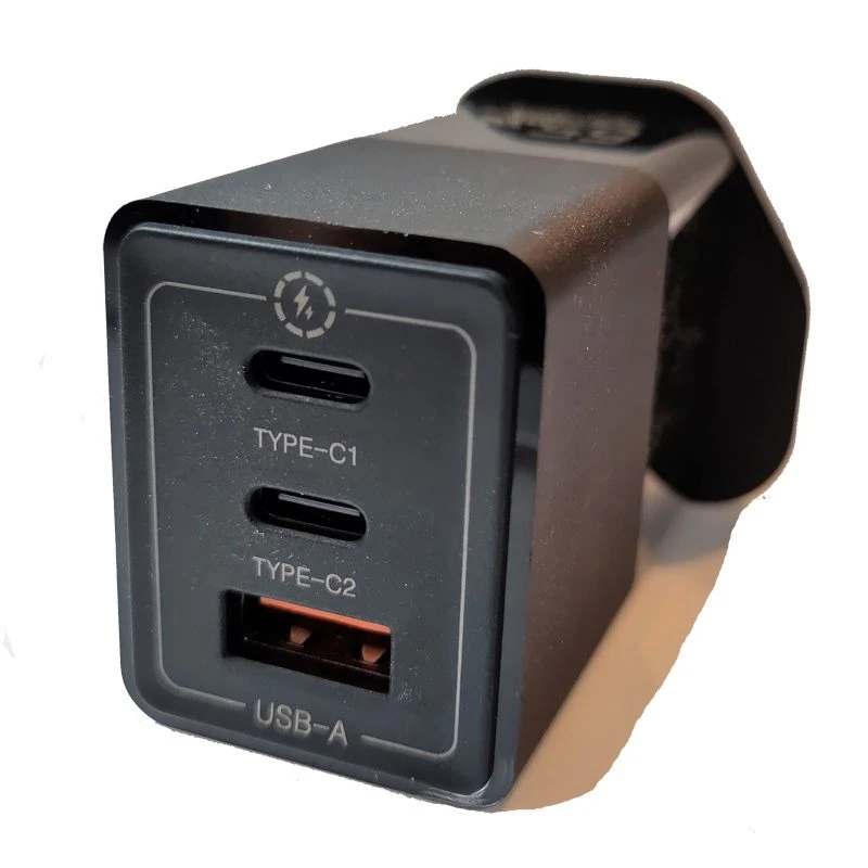 Image of FDL 3 PORT 2 X USB-C PD & 1X USB A QC3 CHARGER - 65W