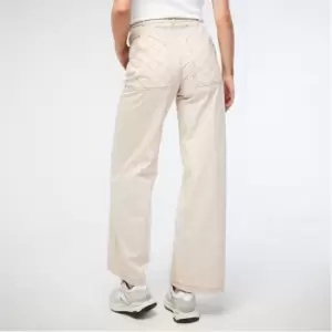 Image of Missguided Contrast Stitch Denim Jeans - Cream