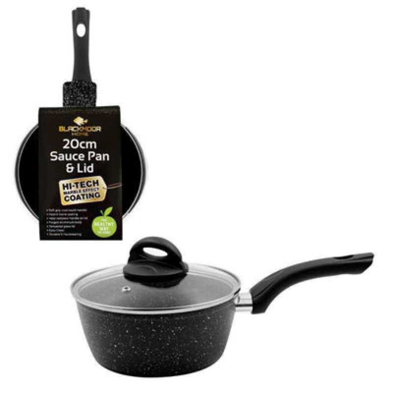 Image of Blackmoor 20cm Sauce Pan & Lid 65820