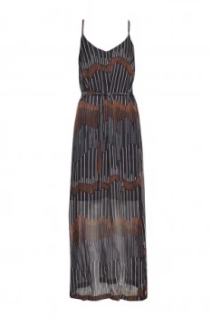 Image of Great Plains Sand Dunes Maxi Dress Blue