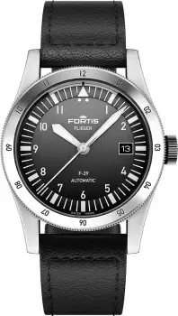 Image of Fortis Watch Flieger F-39 Automatic Black