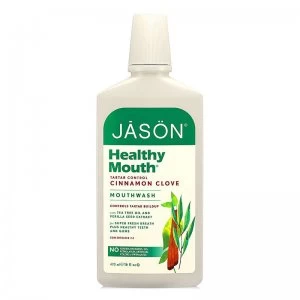 Image of Jason Healthy Mouth Cinnamon Clove Mouthwash 473ml