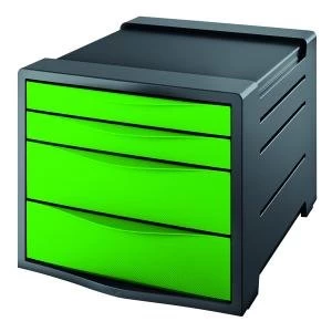 Image of Rexel Choices Drawer Cabinet Green 2115612
