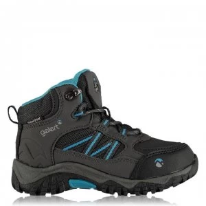 Image of Gelert Horizon Mid Waterproof Infants Walking Boots - Charcoal/Blue