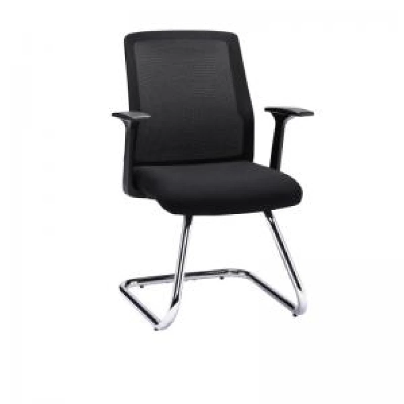 Image of Jemini Denali Visitor Chair 600x580x890mm Black KF70061