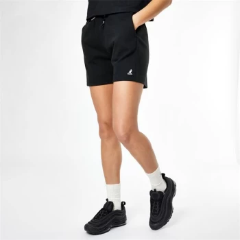 Image of Kangol Jog Shorts Ladies - Black
