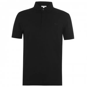 Image of LACOSTE Lacoste Paris Polo Shirt - Black