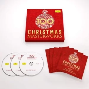 Image of 100 Christmas Masterworks by Various Artists CD Album