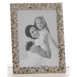 Image of Silver Mosaic Frame 4x6