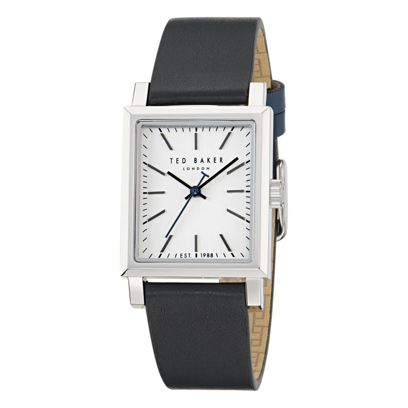 Image of Ted Baker Mens Precision Quartz Analogue Watch White/Silver male One Size