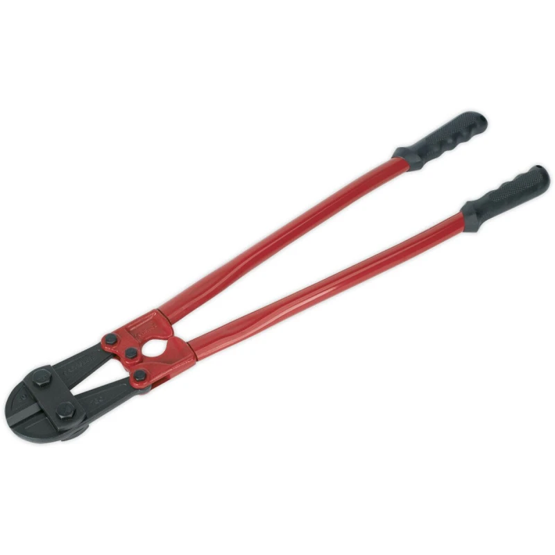 Image of Loops 750mm Bolt Cropper - 13mm Jaw Capacity - Chromoly Steel Jaws - Rubber Grips Metallics