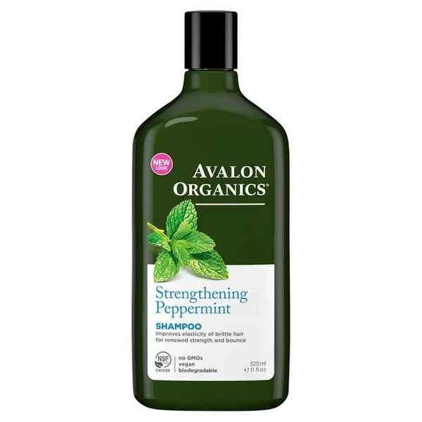 Image of Avalon Organics Strengthening Peppermint Shampoo 325ml