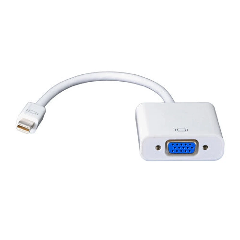 Image of Cablenet Cablenet 20cm Active Mini DisplayPort Male - VGA1080p 60Hz White Adaptor WAV-003