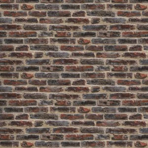 Image of Robert Dyas Super Fresco Easy Industry Wallpaper - Rouge