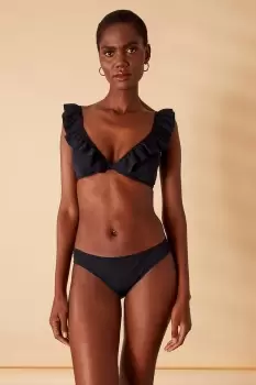 Image of Ruched Side Bikini Briefs