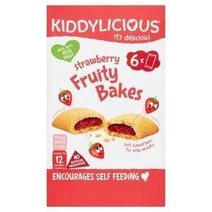 Image of Kiddylicious Strawberry Fruity Bakes