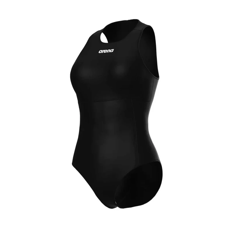 Image of Womens 1 Piece swimsuit Arena Team Solid Noir Female 48