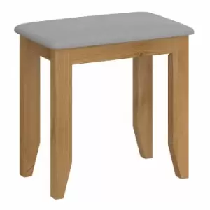 Image of Steens Heston Pine Stool, Pine