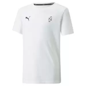 Image of Puma Neymar Jr T-Shirt Juniors - White