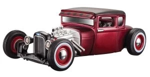 Image of MAISTO FORD MODEL A 1929 1:24 Scale Model Toy Gift DieCast Classic Race Car RED