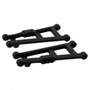 Image of Rpm Black Rear A-Arms For Traxxas Electric Stampede Or Rustler