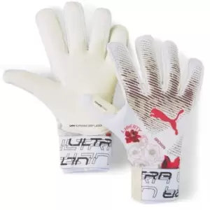 Image of Puma Ultra Grip Goalkeeper Gloves - White