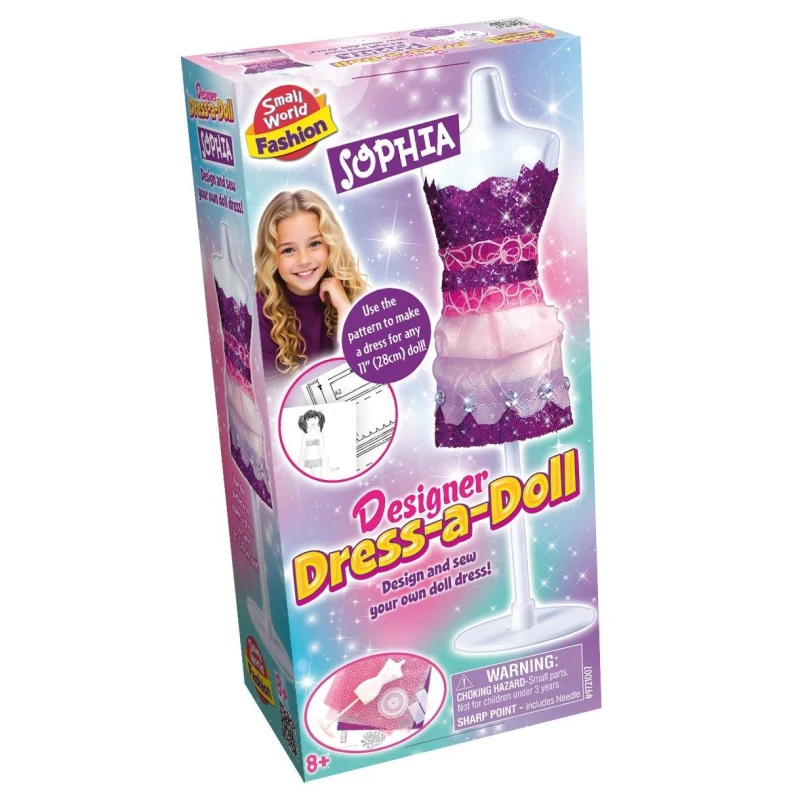 Image of Small World Toys Designer Dress-a Doll Sophia Multi unisex One Size