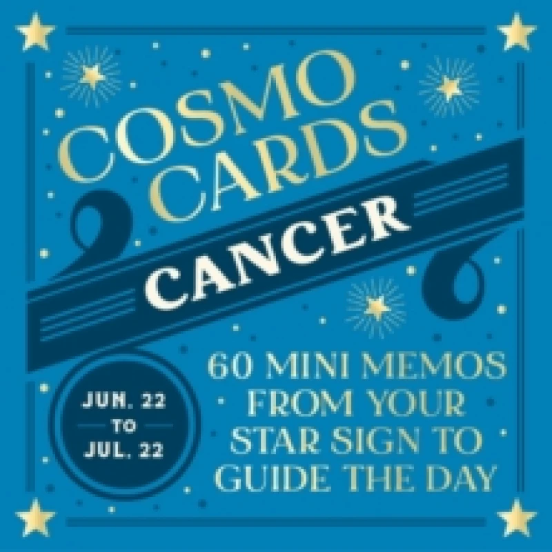 Image of Cosmo Cards: Cancer : 60 Mini Memos from Your Star Sign to Guide the Day Cards