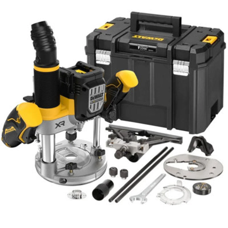 Image of DEWALT Dcw620Nt 18V Xr Plunge 1/2" 12mm Router Brushless Bare Dcw620 Tstak Case
