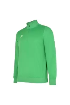 Image of Half Zip Poly Sweat Top
