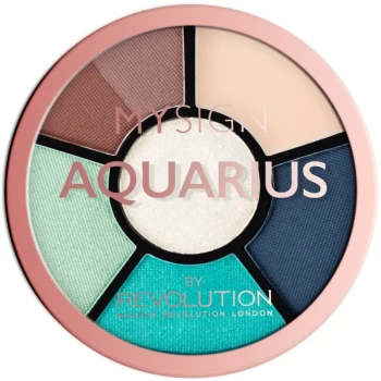 Image of Makeup Revolution My Sign Eye Palette Shade Aquarius 4,6 g