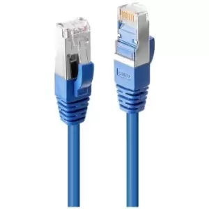 Image of LINDY 45640 RJ45 Network cable, patch cable 0.30 m Blue