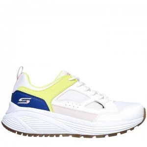 Image of Skechers Bobs Trainers Ladies - White/Lime