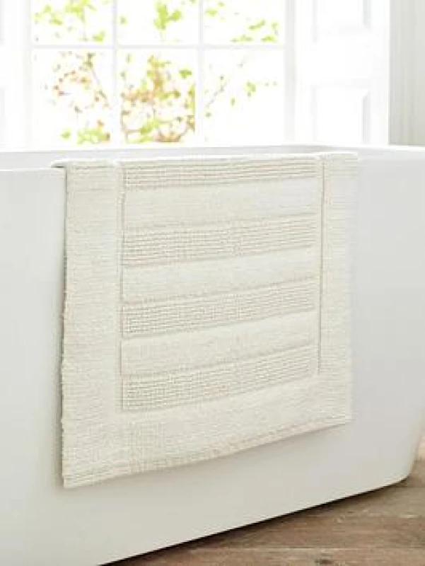 Image of Deyongs Deyongs Bliss Pima 100% Cotton Bath Mat 50x80cm - Ultrasoft 1600gsm Plush Bathroom Rug in Walnut Walnut Bath Mat Unisex 5054990137029