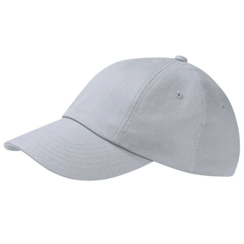 Image of Beechfield Beechfield Men Low Profile Heavy Cotton Drill Cap Headwear in Light Grey Light Grey One Size Male 5055747773774