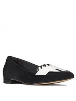 Image of Clarks Laina15 Leather Loafer - Black