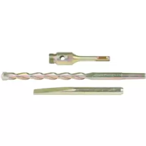 Image of Ox Tools - ox Spectrum sds a Taper Drill Adaptor Pack (Adaptor, Drill, Drift)