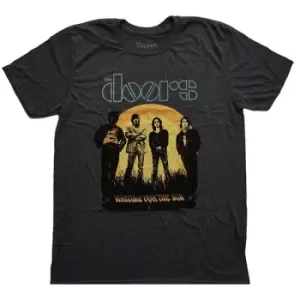 Image of The Doors - Waiting for the Sun Unisex Medium T-Shirt - Grey