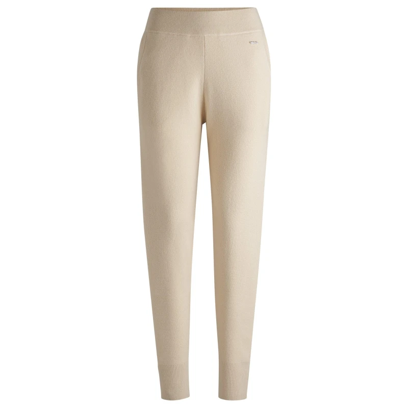 Image of Boss Womens Faboosia Knitted Top Open Yellow female 8 (S)