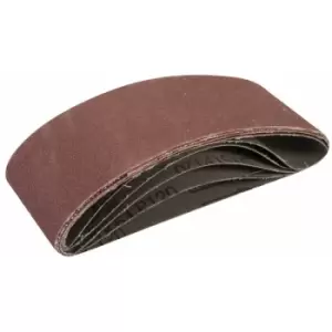 Image of Silverline - Sanding Belts 60 x 400mm 5pk - 120 Grit