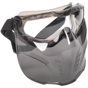 Image of Sealey Safety Goggles Detachable Face Shield