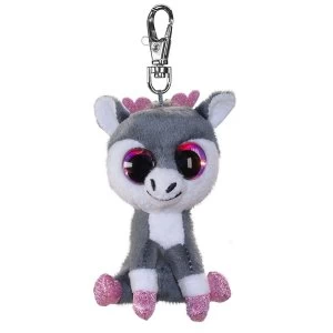 Image of Lumo Stars Mini Keyring - Reindeer Poro Plush Toy